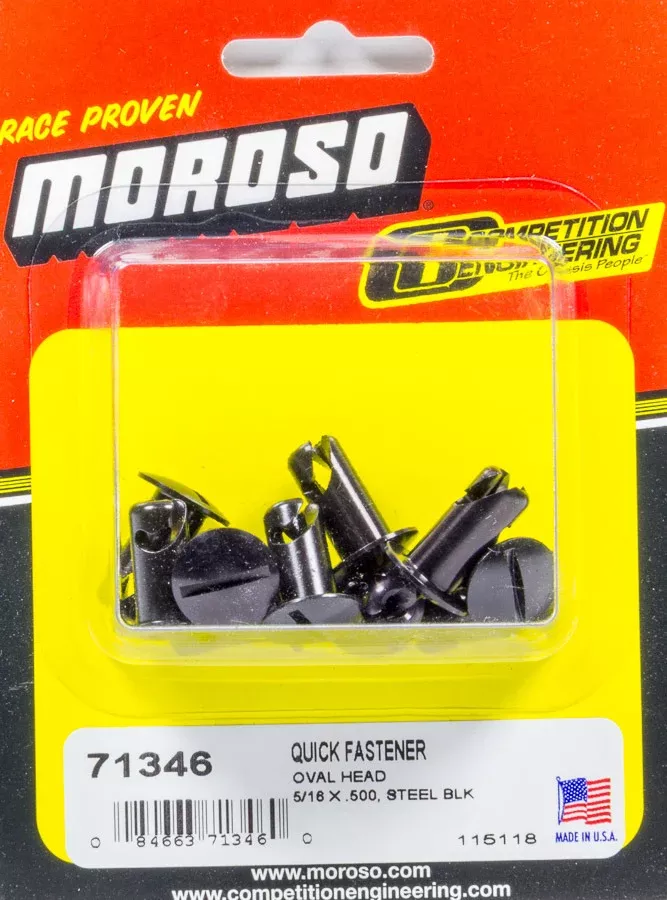Moroso - Oval Head Quick Fastener 5/16 x .500