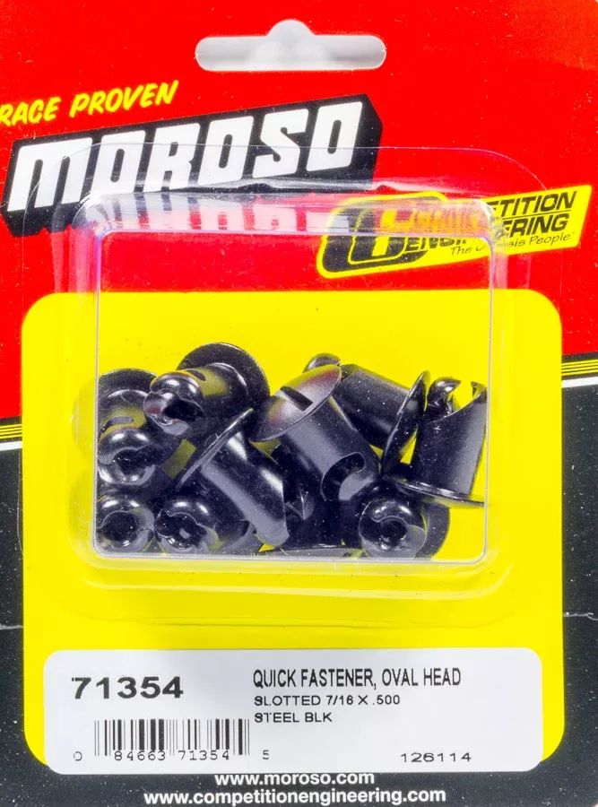 Moroso - Oval Head Quick Fastener 7/16 x .500