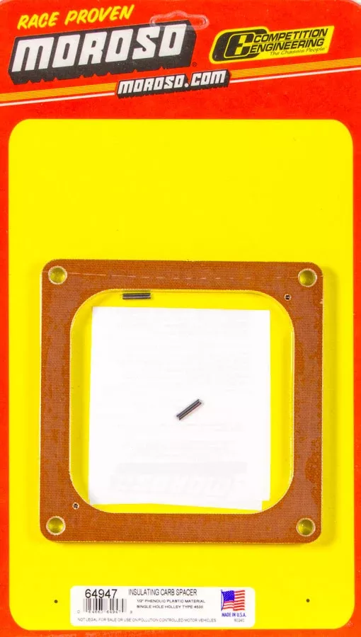 Moroso - Phenolic 1/2in Open