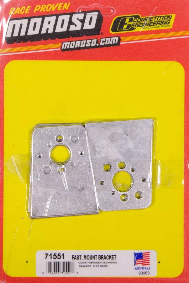 Moroso - Quick Fastener Mtg Brkt Weld On- Lg & Sm Spring