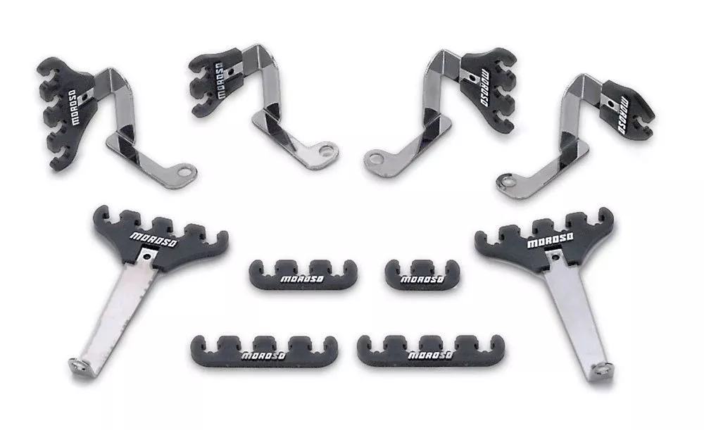 Moroso - SBF Spark Plug Wire Loom Kit - Black