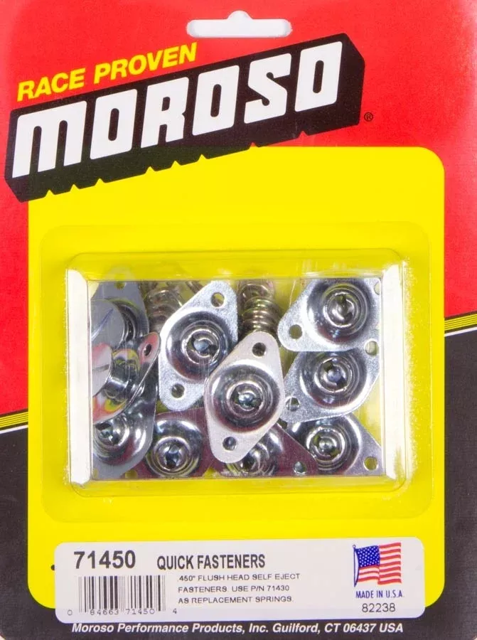 Moroso - Self Ejecting Fastener .450in Short Body