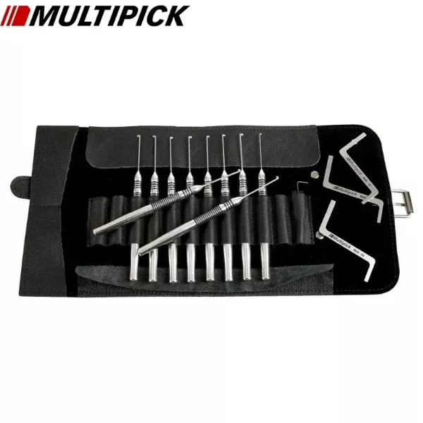 Multipick - ELITE G-PRO Dimple Lock Pick Set - Set Of 13 Tools