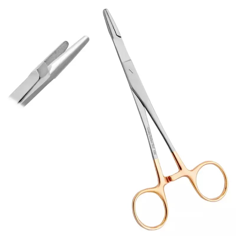 Olsen-Hegar Needle Holder With Scissors TC 16cm