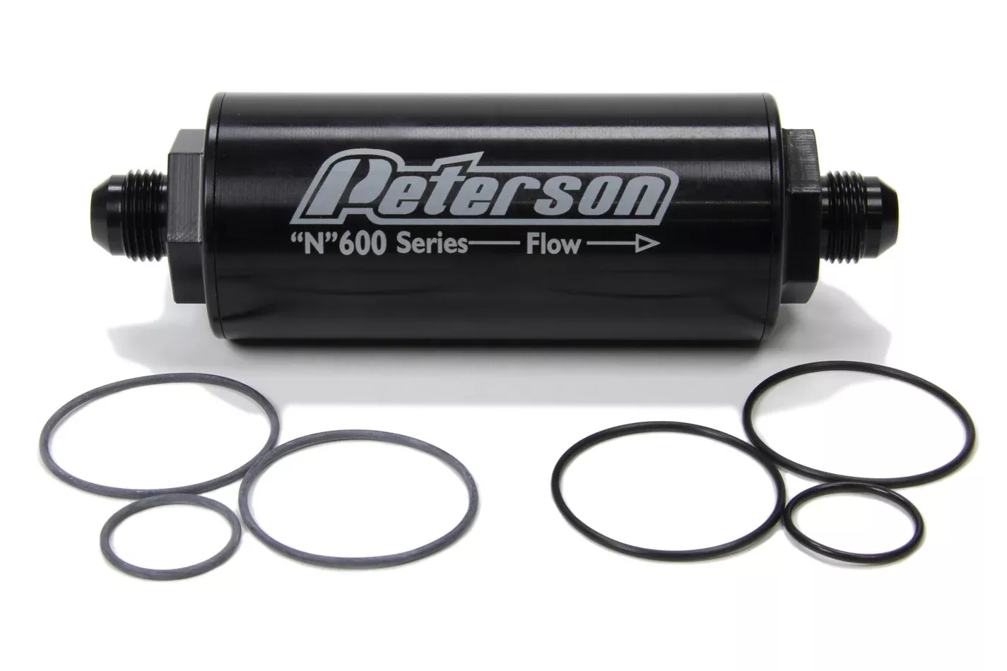 Peterson Fluid - Fuel Filter -8AN 45 Mic.