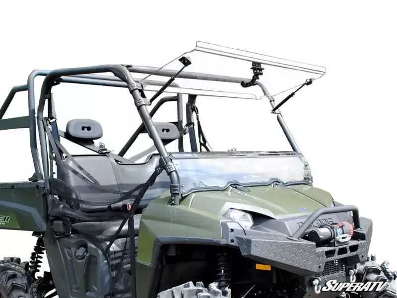 POLARIS RANGER 900 DIESEL SCRATCH RESISTANT FLIP WINDSHIELD