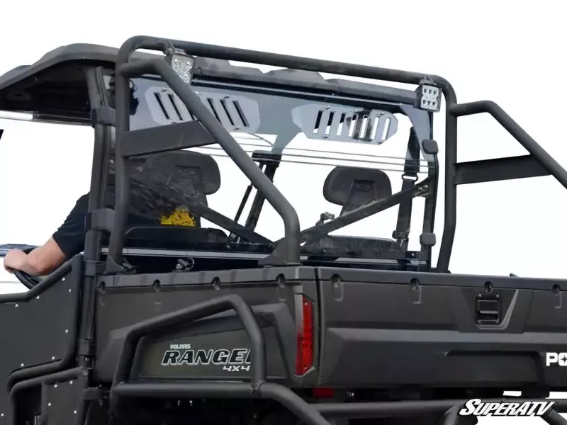 POLARIS RANGER FULL-SIZE 500 VENTED FULL REAR WINDSHIELD