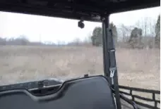 POLARIS RANGER MIDSIZE REAR WINDSHIELD (2015+)
