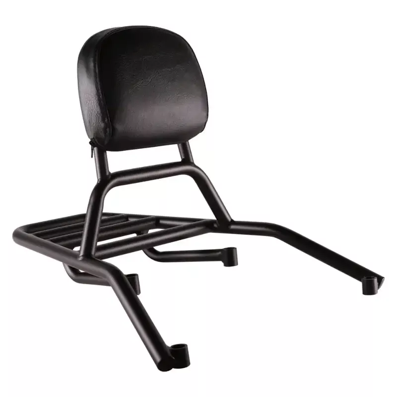 PRIMA REAR RACK (BACKREST, BLACK); GENUINE HOOLIGAN