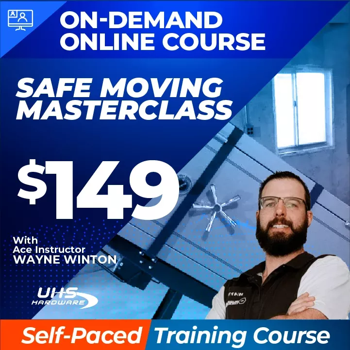 Recorded On-Demand Training - Safe Moving Masterclass with ACE Instructor Wayne Winton