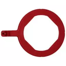 Red Bitewing Ring