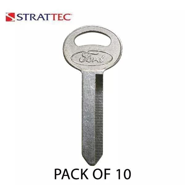 Strattec - 321202 - Non RFID - H50 - Mechanical Key - Ford (Pack of 10)