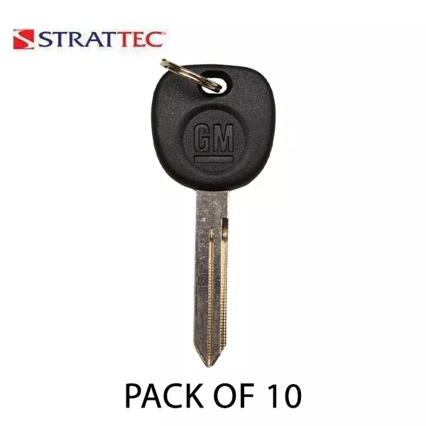 Strattec - 5928818 - GM B102 - Mechanical Plastic Head Key B102P - Pack Of 10