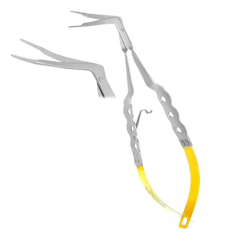 Tunneling Tissue Grafting Forceps Curved left