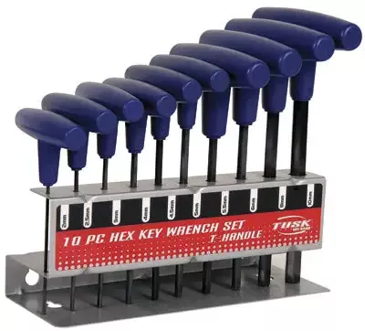 TUSK – 10 PIECE HEX KEY WRENCH SET