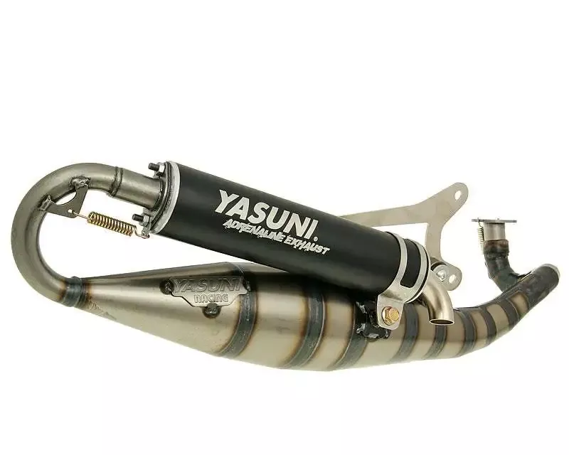 Yasuni R/07 Performance Exhaust for Horizontal Minarelli – Black